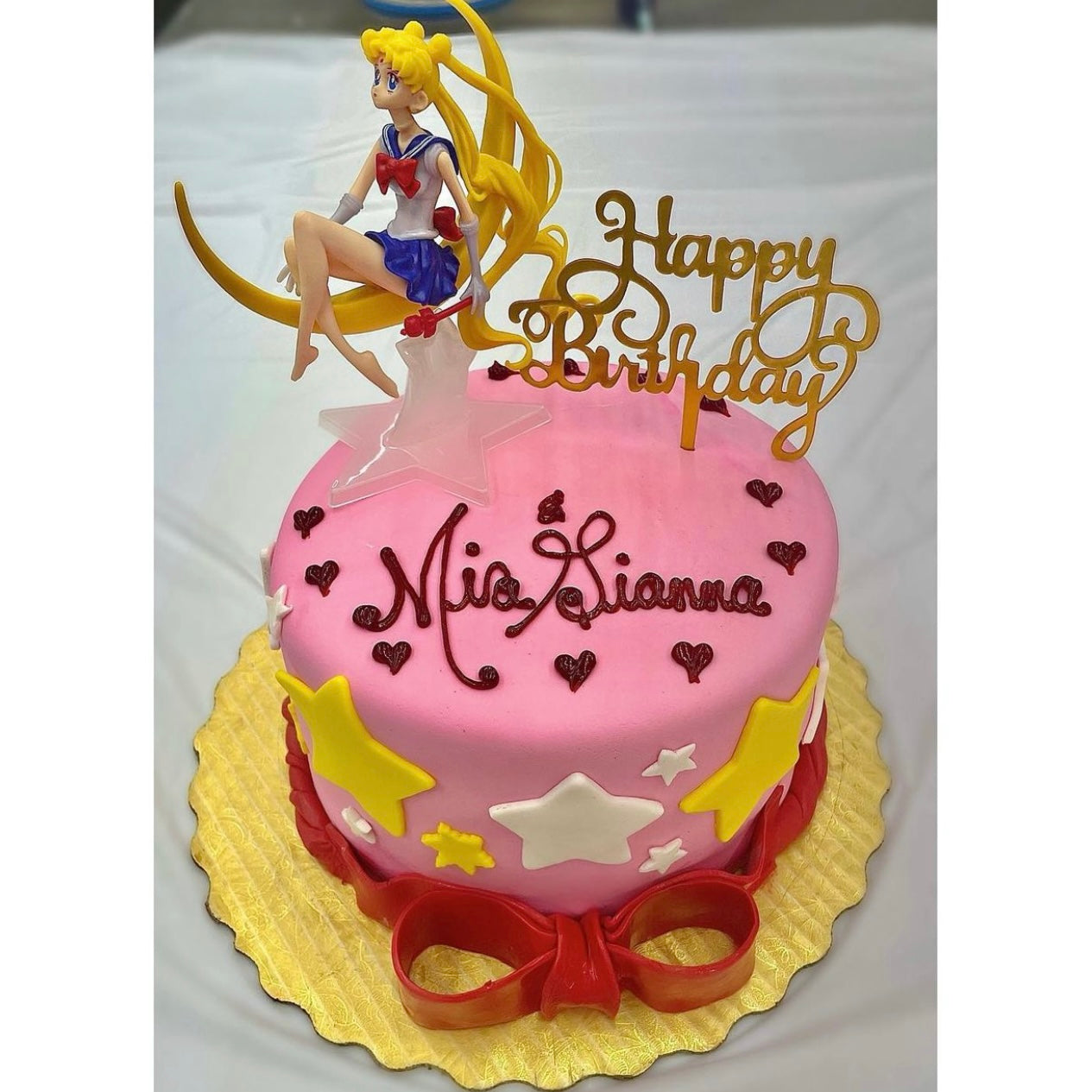 Sailormoon Fondant Cake