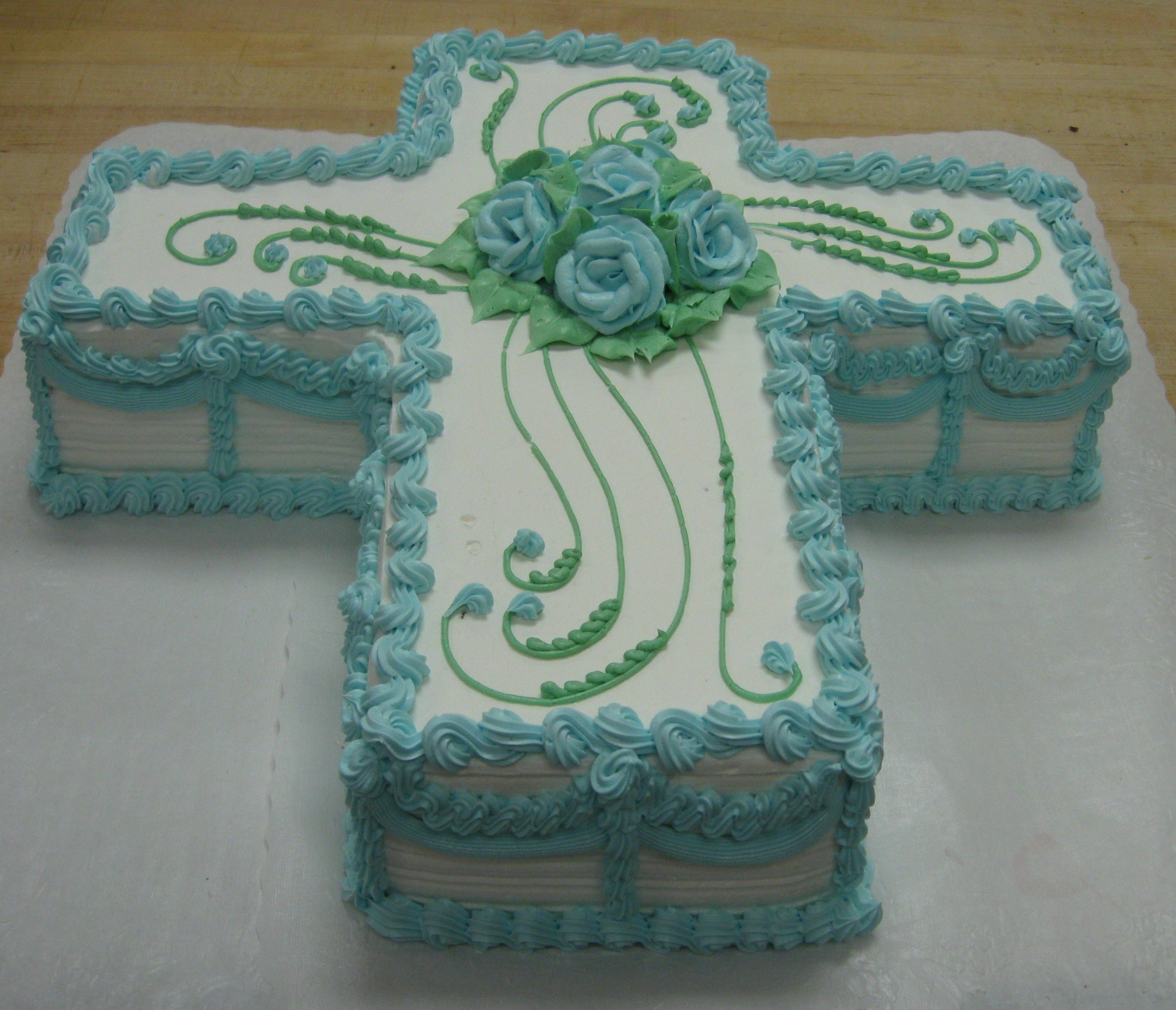 Religious Cross Cake