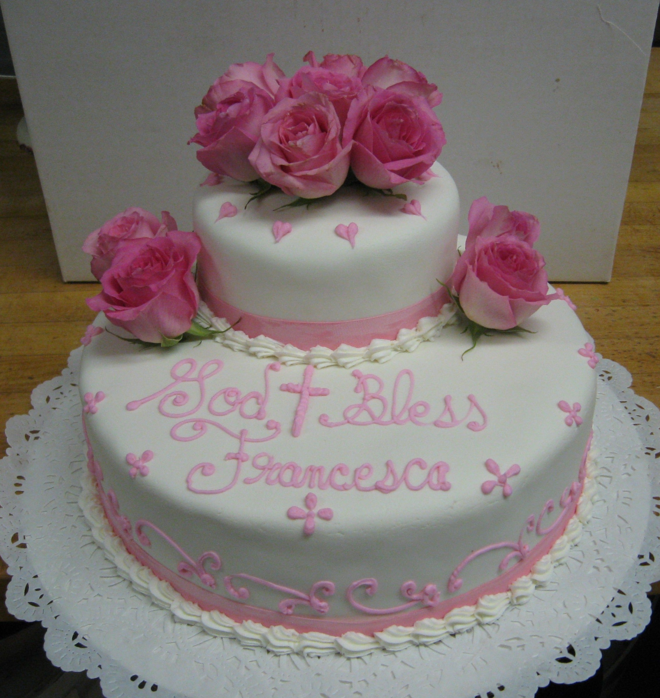 Religious Fondant Cake