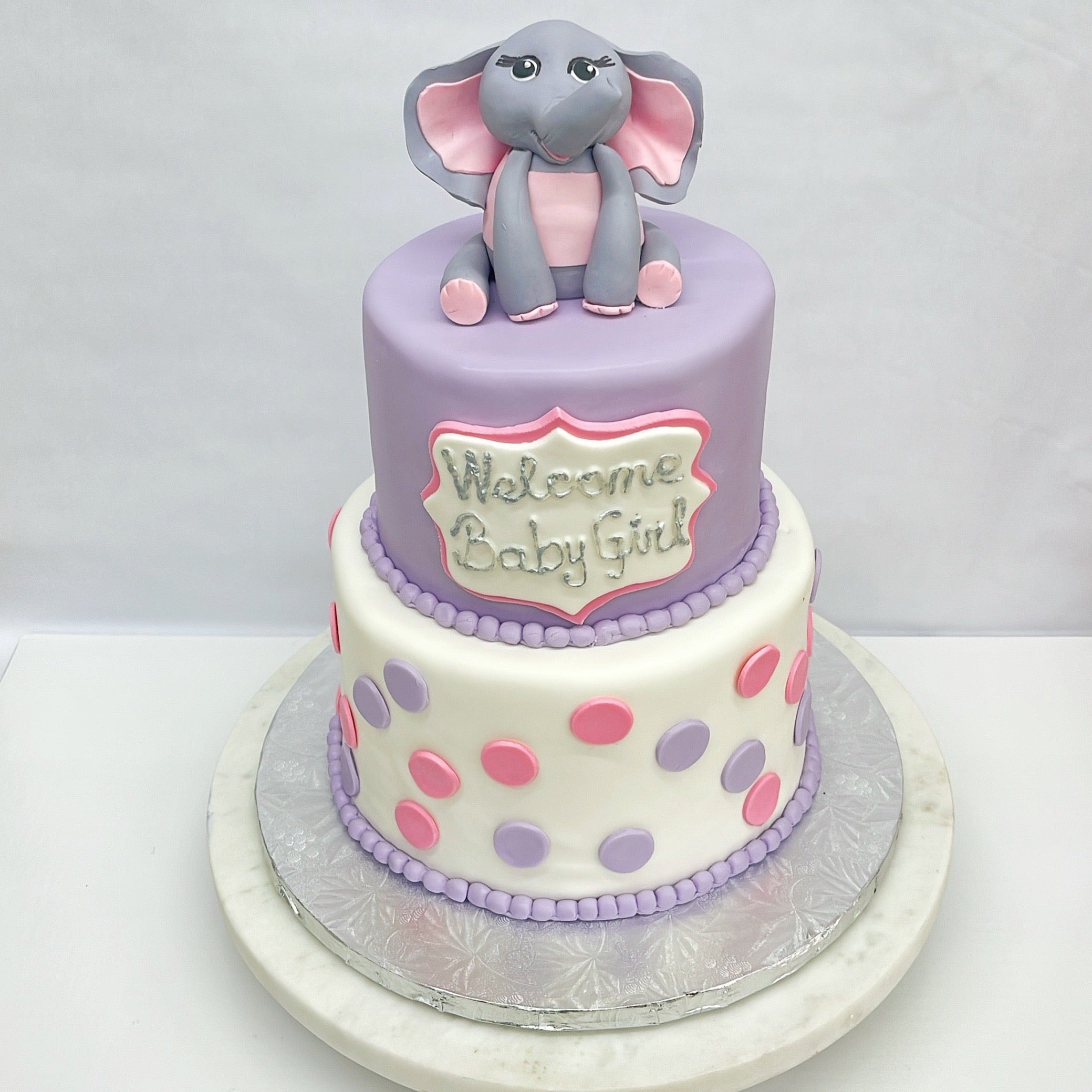 Elephant Fondant Cake