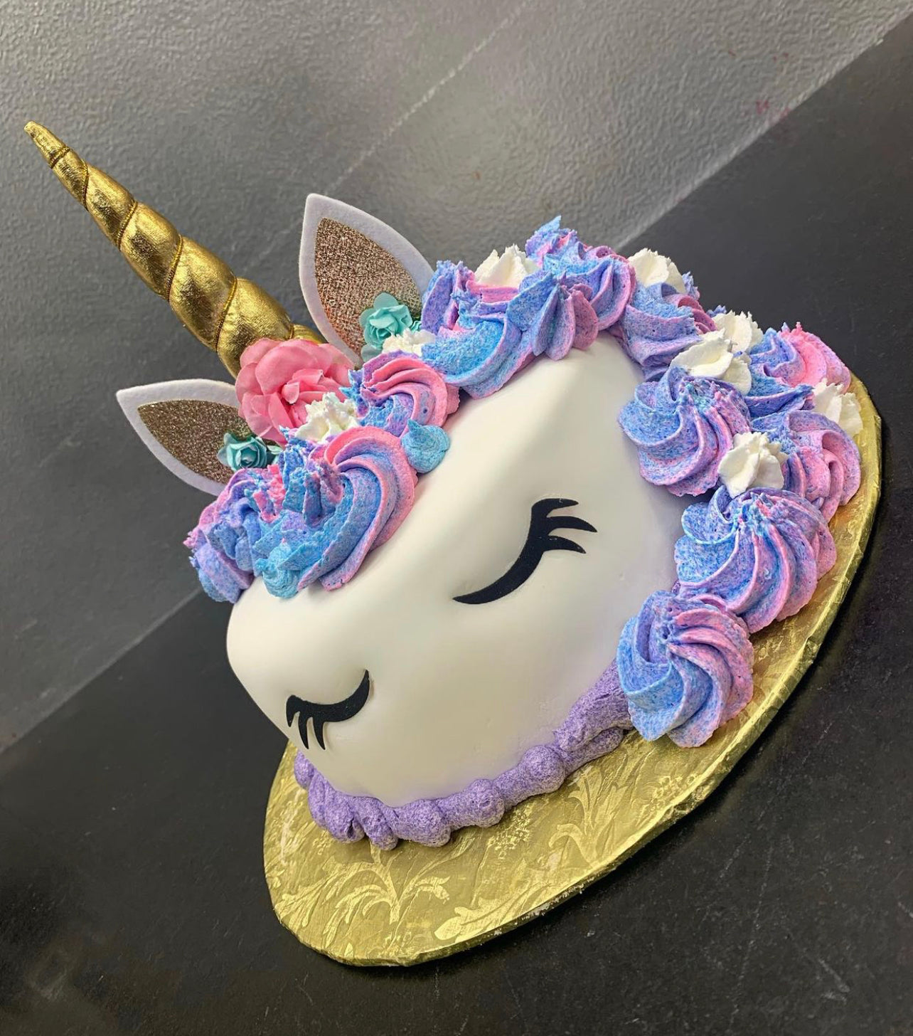 Unicorn Fondant Cake