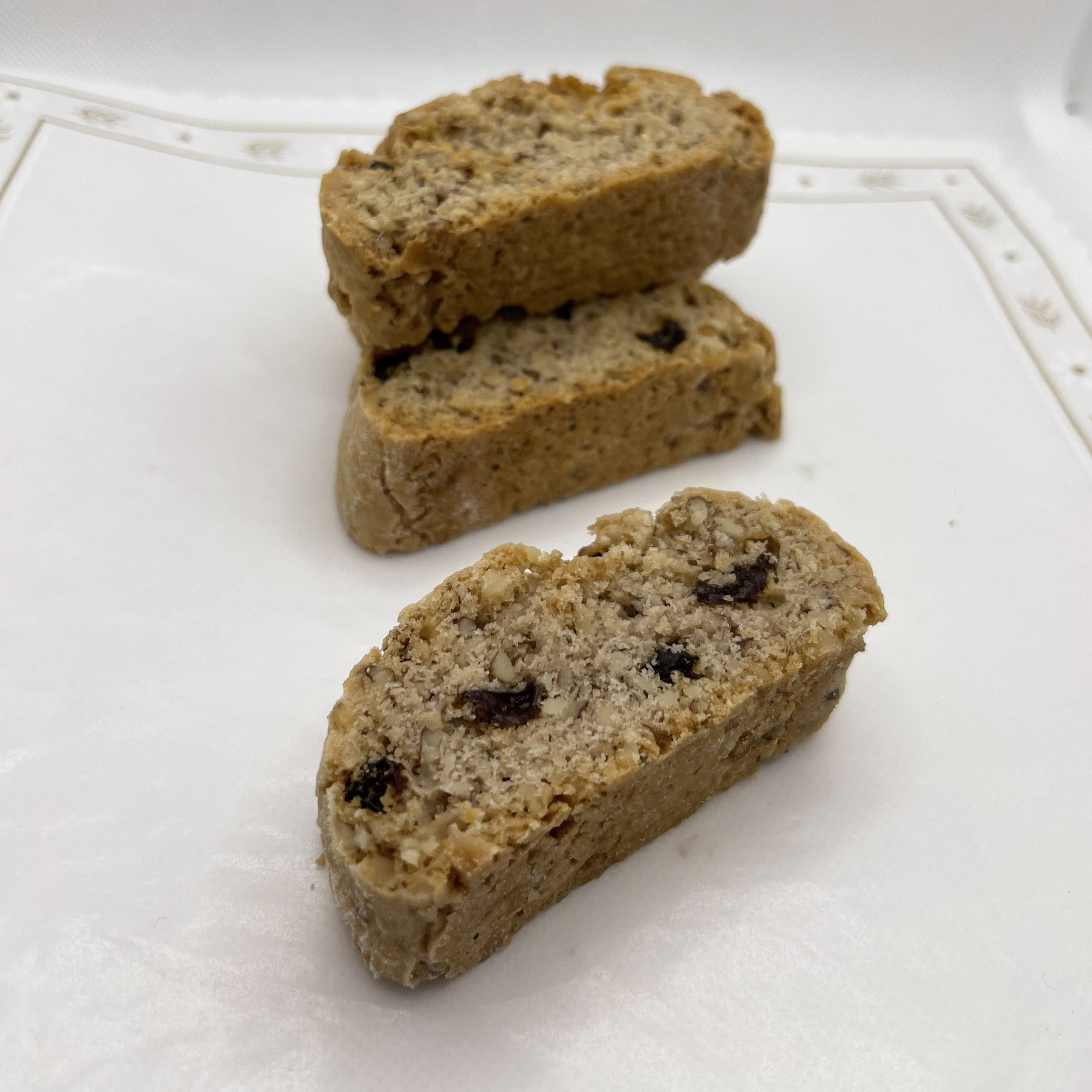 Walnut Raisin Italian Biscotti